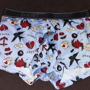 Mens 2xist boxer brief